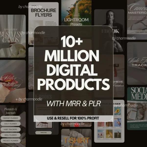 10+ Million Digital Products Bundle | Master Resell Rights MRR & Private Label Rights PLR for Passive Income